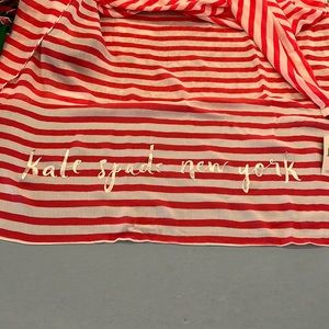 Kate Spade pink/orange scarf